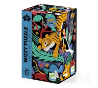 Головоломка С 3D-Эффектом - Прыжок Тигра (50 Шт.), Djeco Dj07031