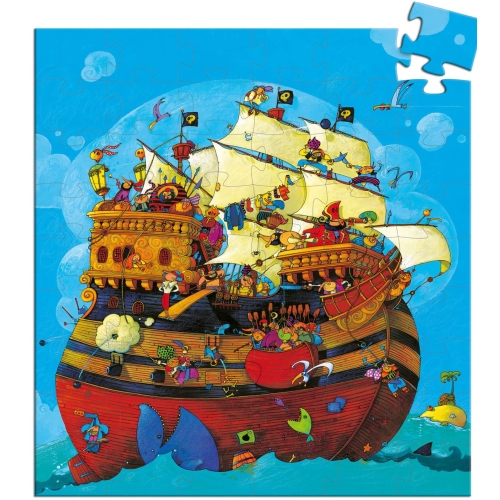 Пазл Djeco Корабль Барберус, 54 Дет.