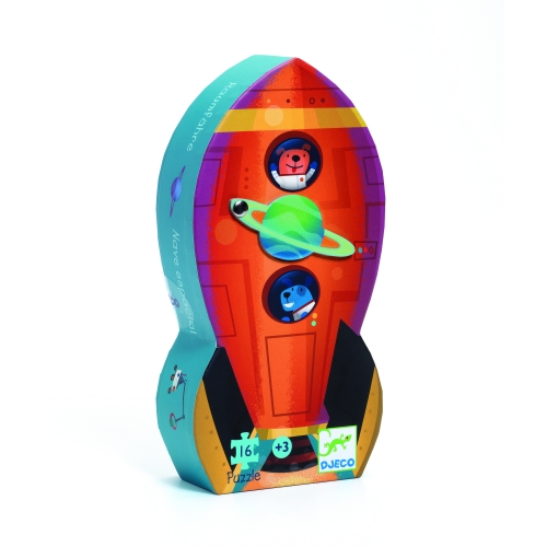 Пазл «Ракета», 16 Эл., Djeco Dj07271