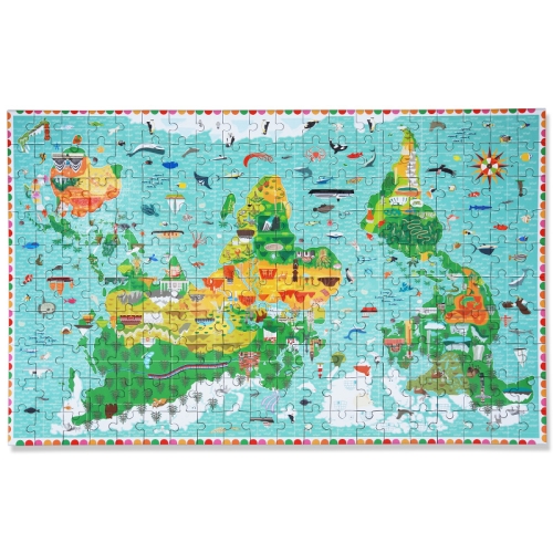 Пазл Djeco «Мировые Памятники», 200 Эл