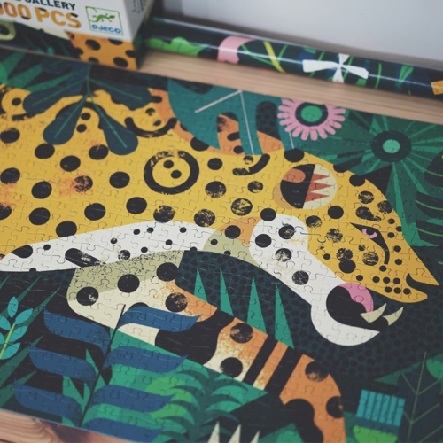 Пазл-Галерея Djeco «Леопард», 1000 Эл.
