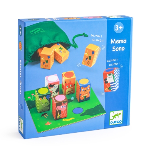 Обучающие Игры - Звуковая Памятка, Djeco Dj08260