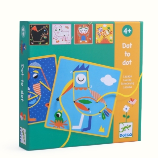 Шнуровка От Точки К Точке, Djeco Dj08326