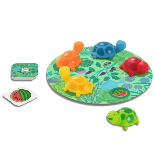 Игра На Память Для Маленьких Детей - Черепахи В Саду (Lt,Lv,En,Ru), Djeco Dj08559