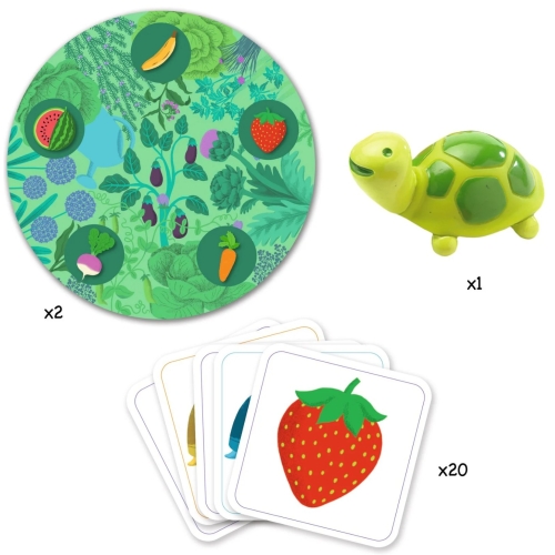 Игра На Память Для Маленьких Детей - Черепахи В Саду (Lt,Lv,En,Ru), Djeco Dj08559