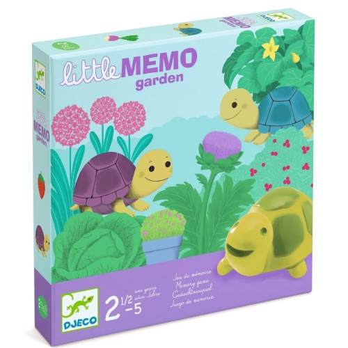 Игра На Память Для Маленьких Детей - Черепахи В Саду (Lt,Lv,En,Ru), Djeco Dj08559
