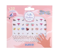 Наклейки Для Ногтей Djeco - 120 Шт. - Перья