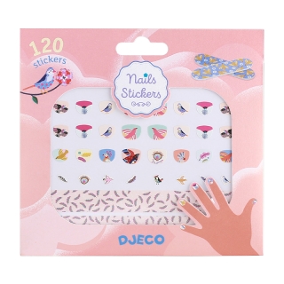 Наклейки Для Ногтей Djeco - 120 Шт. - Перья