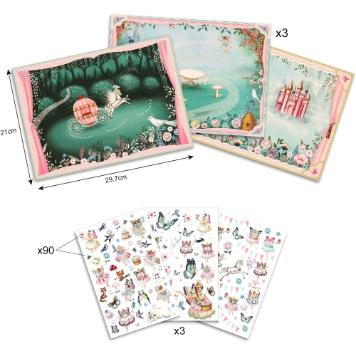 Djeco Набор Для Творчества Серии Decals 