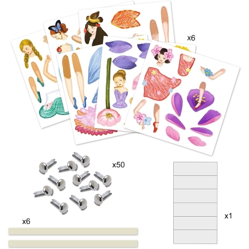 Djeco Набор Для Творчества Серии Coloring Surprises 