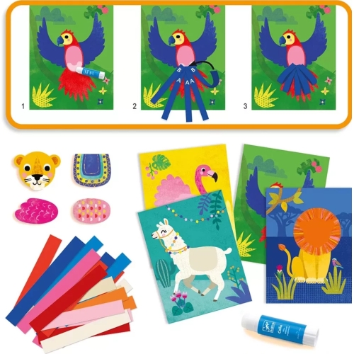 Djeco Набор Для Творчества Серии Collages 