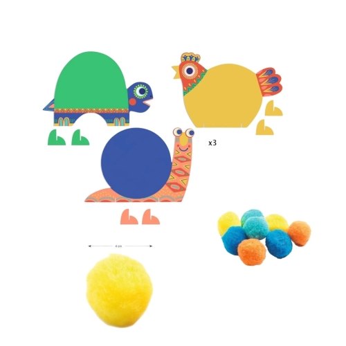 Djeco Набор Для Творчества Серии Collages 