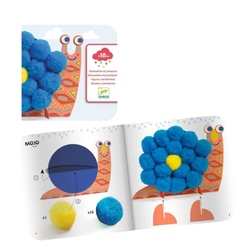 Djeco Набор Для Творчества Серии Collages 