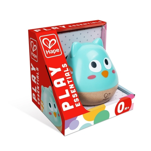 Игрушка Для Малышей «Неваляшка», Совенок Голубой, Музыкальный