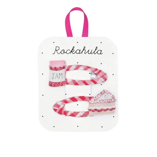 Jam And Cake Gingham Clips