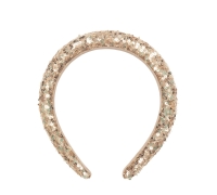 Gold Sequin Padded Headband