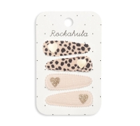 Набор Заколок “Леопардовое Сердце”