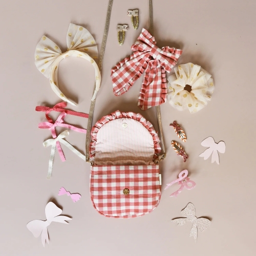 Scalloped Bow Tie Clips 3 Pack