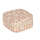 Квадратная Шкатулка Для Украшений “Клетчатая Ромашка”
