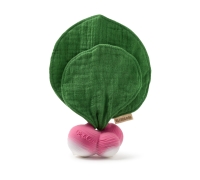 Ramona The Radish Mini Doudou-Teether, Прорезыватель-Комфортер, 0+ Месяцев, Арт. L-Mindou-Radish
