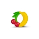 Fruit Teething Ring, Игрушка-Прорезыватель Для Зубов, Арт.l-Ring-Fruit