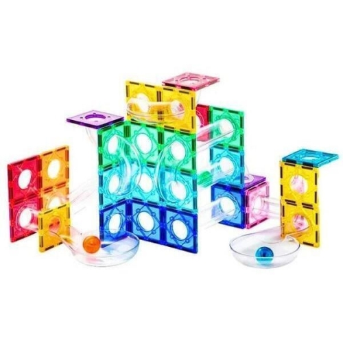 Разноцветные Магнитный Конструктор - Мраморная Дорожка 100 Шт.