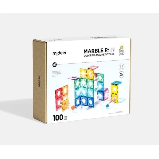 Разноцветные Магнитный Конструктор - Мраморная Дорожка 100 Шт.