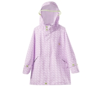 Mideer Advanced Waterproof And Windproof Raincoat For Kids - Taro Purple（M）
