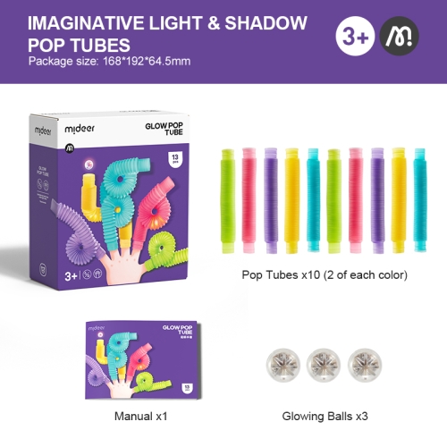Mideer Glow Pop Tube