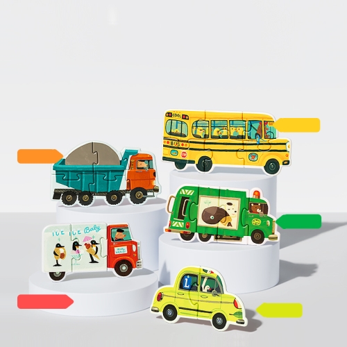 My First Artist Puzzle - Busy Cars