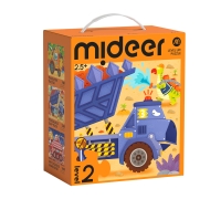 Пазл Уровень 2 - Дино Машинки