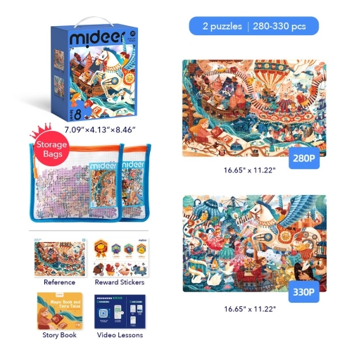 Level Up! Puzzle - Magic Book And Fairy Tale Land（Level 8）