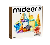 Mideer Colorful Magnetic Tiles-Jurassic Adventure