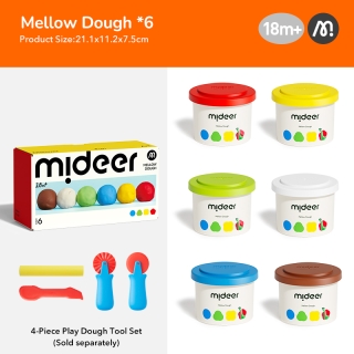 Mideer Mellow Dough -6 Colours