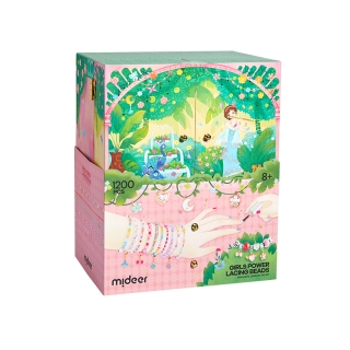 Mideer Girls Power Lacing Beads - Princess Treasure Box