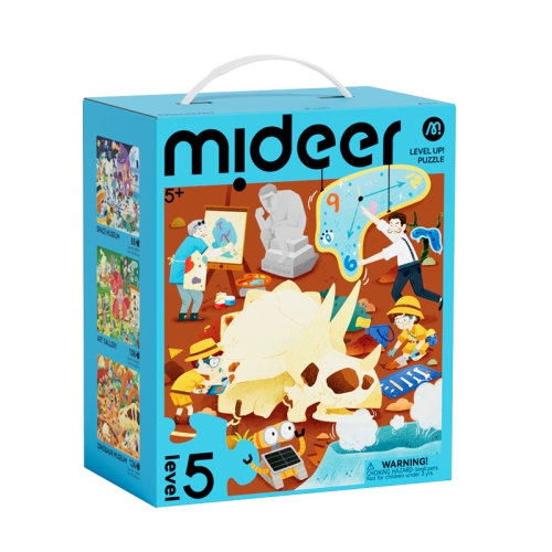 Mideer Leve-Up Art Puzzle - Exhibition Hall （Level 5）