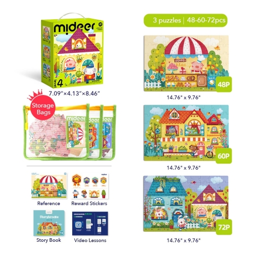 Level Up! Puzzle - Fairy Tale Town