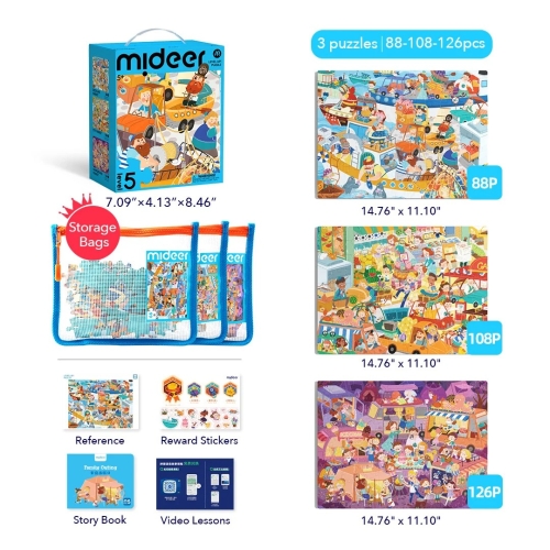 Level Up! Puzzle - Bustling Market