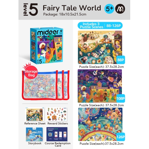 Level Up! Puzzle - Fairy Tale World
