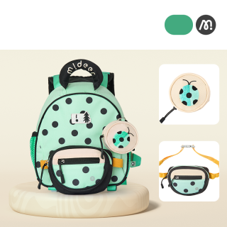 Mideer Outing Kids Backpack- Little Green Ladybug