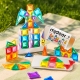 Mideer Colorful Magnetic Tiles - Junior Engineer Mini Tiles