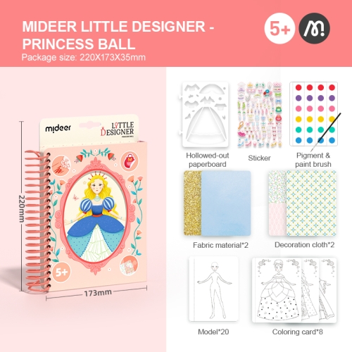 Mideer Little Designer - Princess Ball
