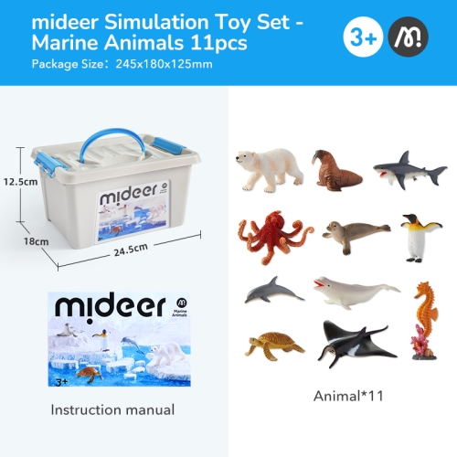 Набор Морских Животных 11 Шт