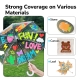 Mideer 2-In-1 Acrylic Markers – 16 Colors