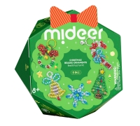 Рождественские Украшения Из Бисера Mideer — Набор Для Создания Забавных Бусинок И Пуха