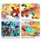 Mideer Shaped Artist Puzzle - Dinosaur World