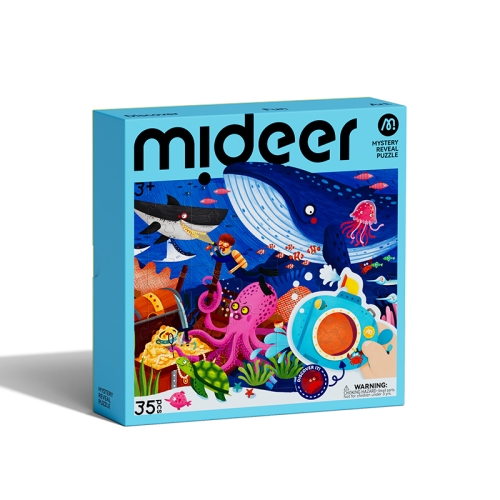 Mideer Mystery Reveal Puzzle - Ocean Secrets