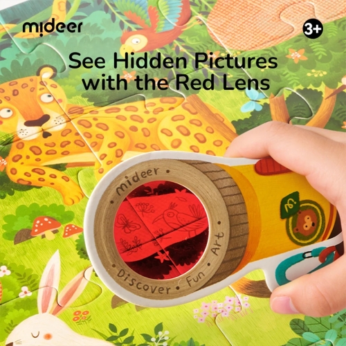 Mideer Mystery Reveal Puzzle - Forest Mysteries