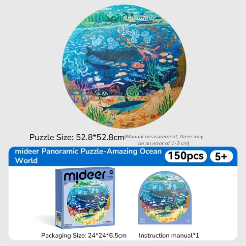 Mideer Panoramic Puzzle - Magic Ocean