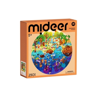 Mideer Panoramic Puzzle - A Day In The Forest
